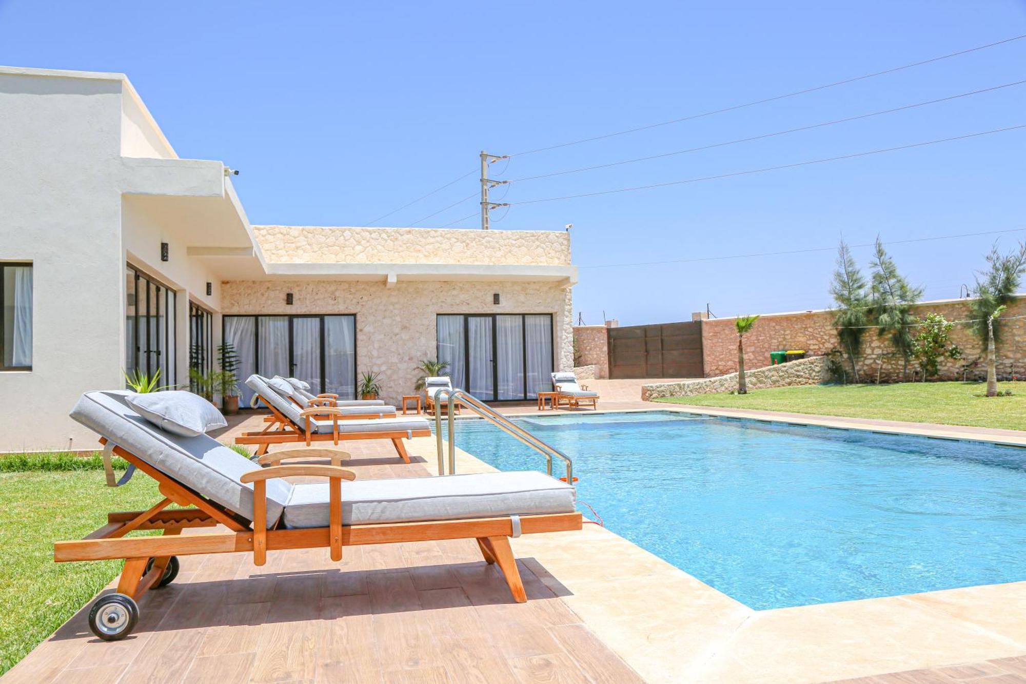 Villa La Rose Bleue - Residence Hoteliere Avec Piscine - Εσαουίρα Εξωτερικό φωτογραφία
