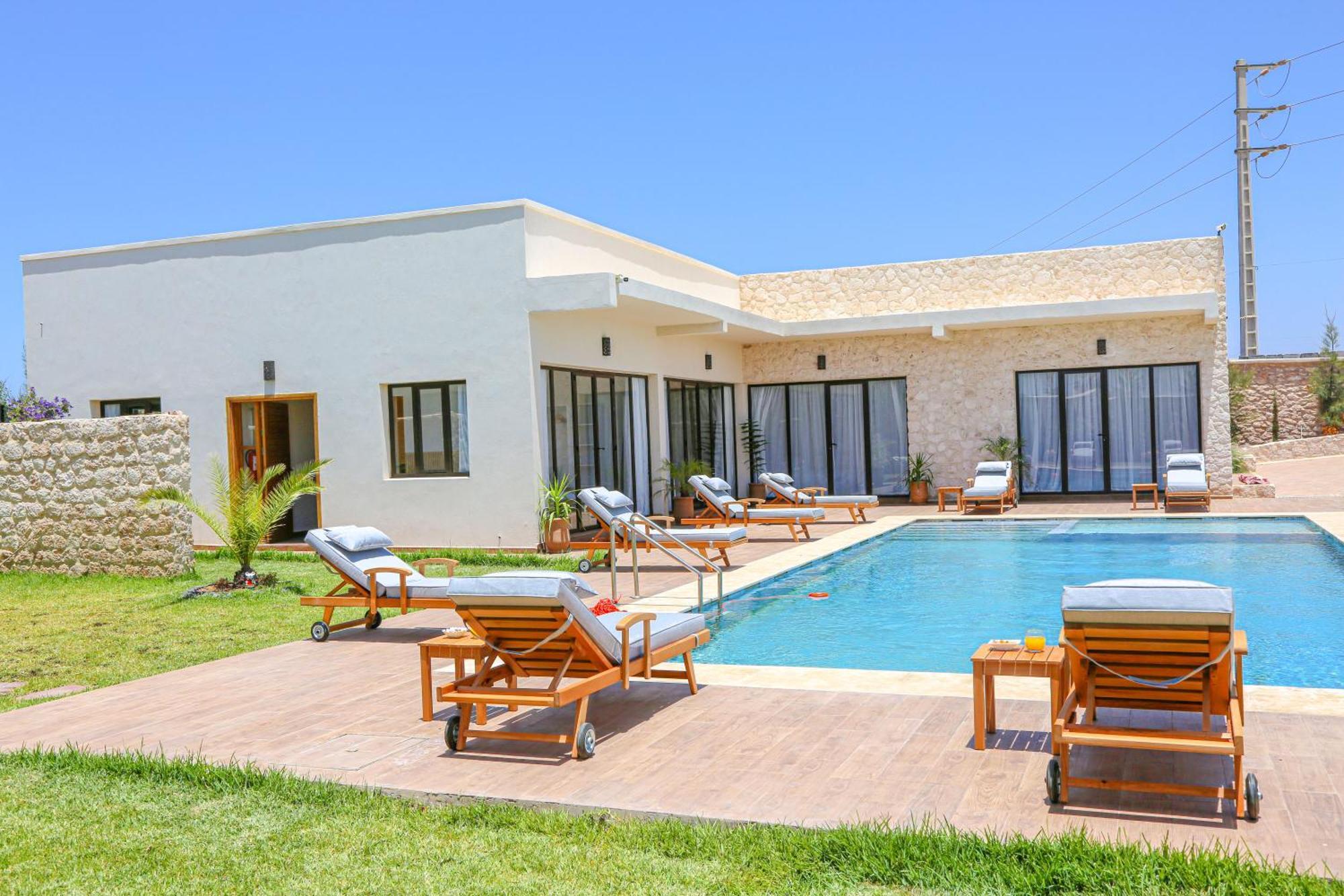 Villa La Rose Bleue - Residence Hoteliere Avec Piscine - Εσαουίρα Εξωτερικό φωτογραφία