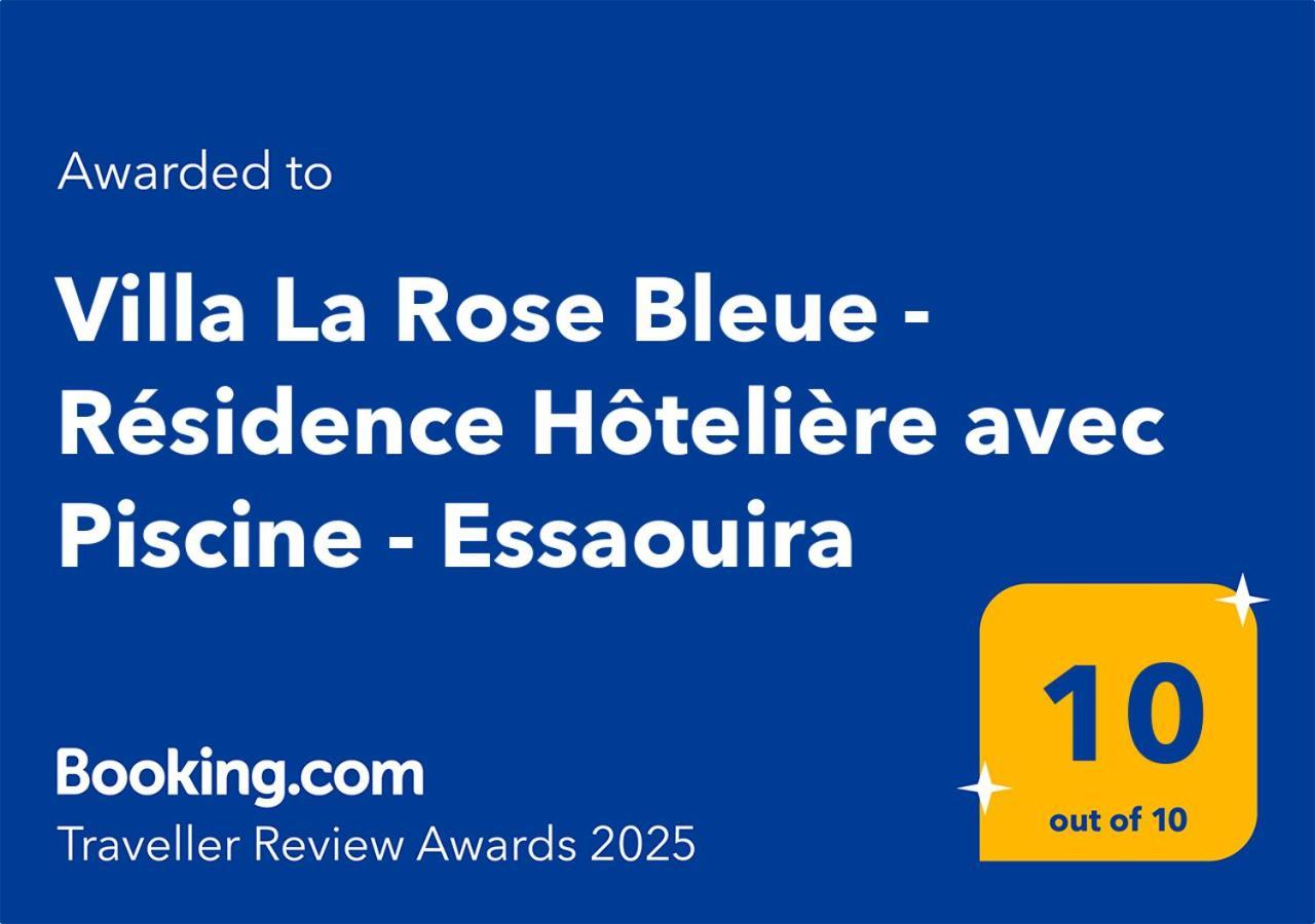 Villa La Rose Bleue - Residence Hoteliere Avec Piscine - Εσαουίρα Εξωτερικό φωτογραφία